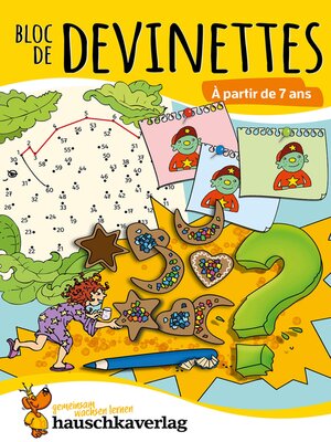 cover image of Bloc de devinettes À partir de 7 ans